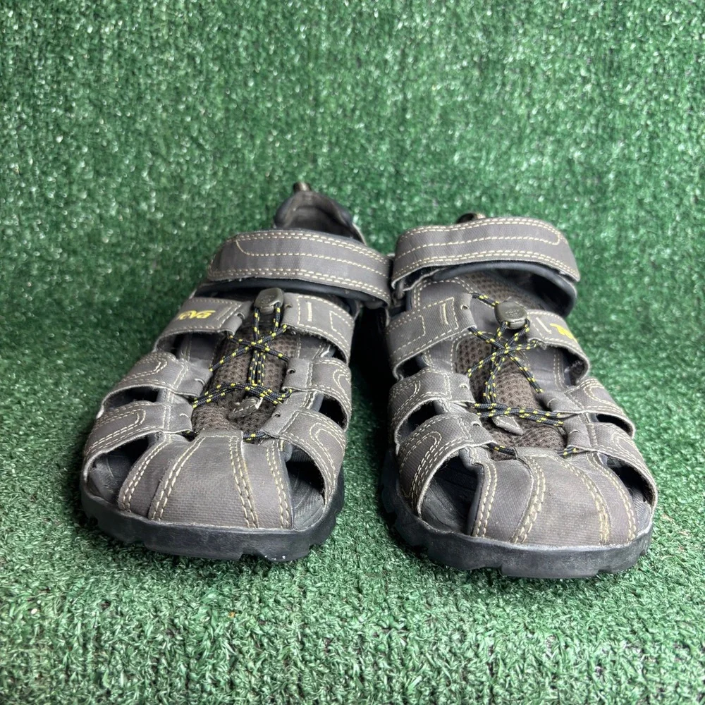 Teva Forebay Closed Toe Hiking Water ShocPad Sport Sandal Brown Mens Size 11